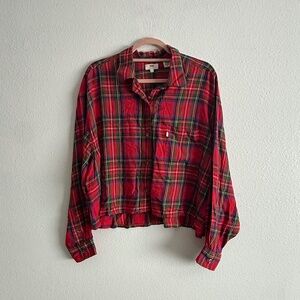 Levi's Selah Plaid Top